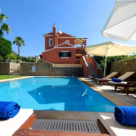 Villa Luxury Corfu Lemonia Private Pool 4 Bdr Dassia