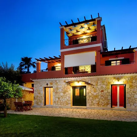 Villa Luxury Corfu Lemonia Private Pool 4 Bdr Dassia Dafnila