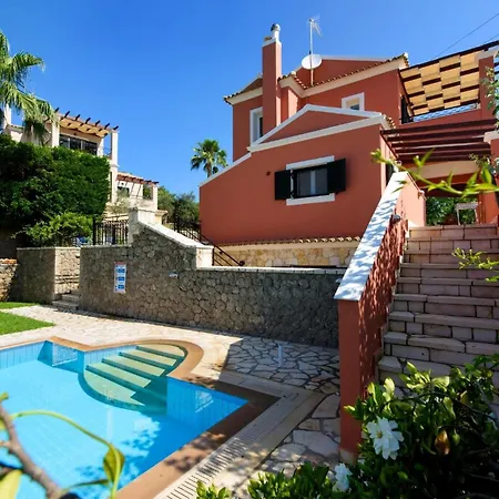 Villa Luxury Corfu Lemonia Private Pool 4 Bdr Dassia