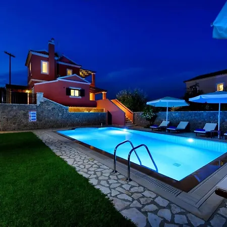 Luxury Corfu Lemonia Private Pool 4 Bdr Dassia * Dafnila