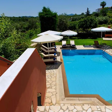 Luxury Corfu Lemonia Private Pool 4 Bdr Dassia Willa *