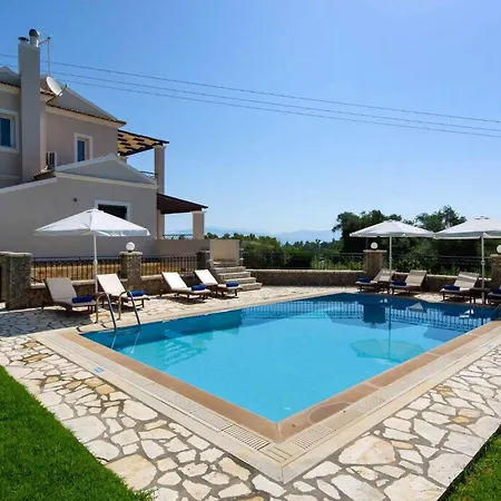 Villa Luxury Corfu Lemonia Private Pool 4 Bdr Dassia *