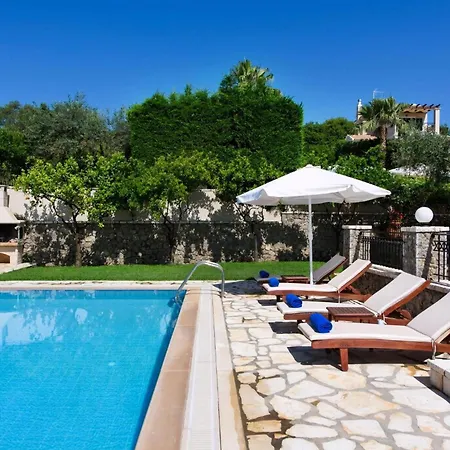 Luxury Corfu Lemonia Private Pool 4 Bdr Dassia