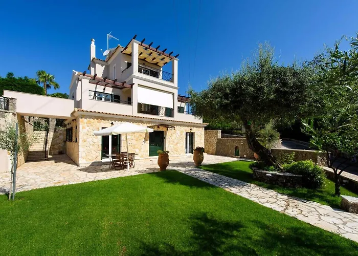 Luxury Corfu Lemonia Private Pool Villa