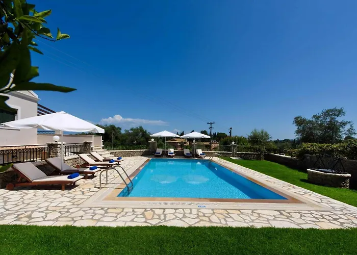 Villa Luxury Corfu Lemonia Private Pool Dafnila