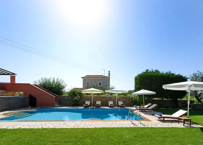 Luxury Corfu Lemonia Private Pool Dafnila